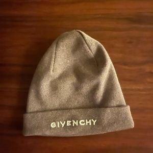 Givenchy Embroidered Logo Wool Hat